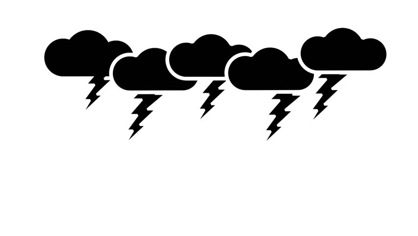 Lightning bolts streak across the dark sky during a violent thunderstorm, illuminating the atmosphere and displaying nature’s raw energy and brilliance