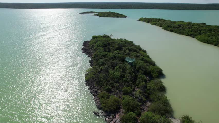 Oviedo lagoon within the Jaragua National Park in Pedernales Dominican Republic June 10, 2023
