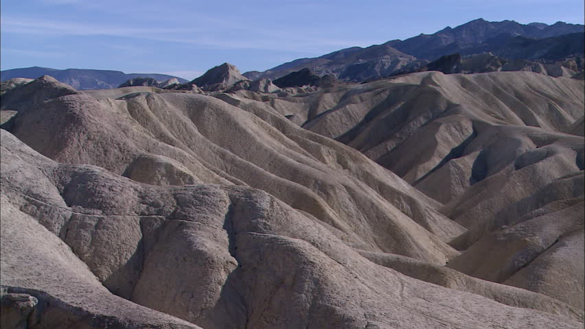 Pan across the vast Death Valley