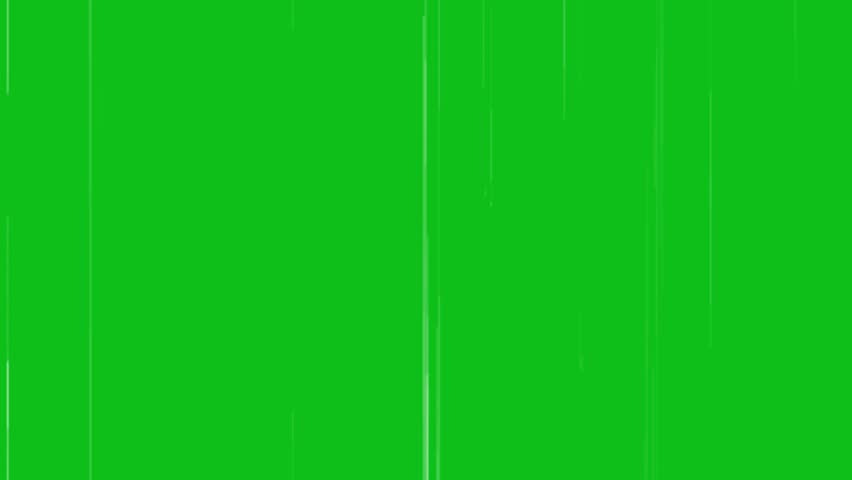 Anime Speed Line Green Screen Overlay, Speed line Action Motion Effect Green Screen Chroma Key
