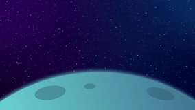 View from Planet Surface with Meteor Streaking Across Night Sky - Powered by Shutterstock - Get 15% off with code: PIKWIZARD15