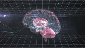 Animation of human brain and data processing. Global science, networks, computing and data processing concept digitally generated video. - Powered by Shutterstock - Get 15% off with code: PIKWIZARD15