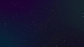 A high-resolution 4K seamless loop animation of a deep dark space background with subtle color gradients and numerous white twinkling stars, perfect for cosmic or ethereal projects - Powered by Shutterstock - Get 15% off with code: PIKWIZARD15