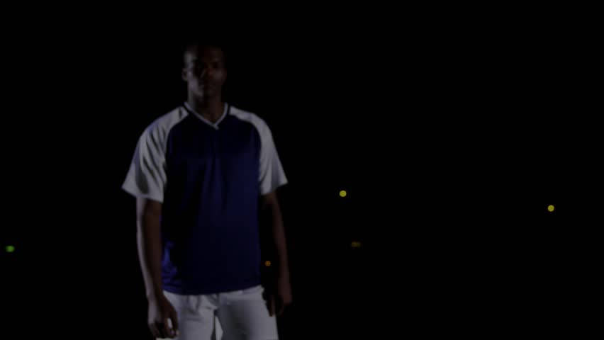 Performance data overlay appearing guiding soccer player dribbling ball on pitch for skill analysis. Athletic, futuristic, digital, technology, sport, intensity, motion - Powered by Shutterstock - Get 15% off with code: PIKWIZARD15