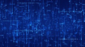 Abstract digital stream with binary code and technology grid, representing IT, data flow, cybersecurity, and futuristic digital technology concepts. - Powered by Shutterstock - Get 15% off with code: PIKWIZARD15