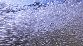 Close Up of Under Water Fast Flowing River Bubbles - Powered by Shutterstock - Get 15% off with code: PIKWIZARD15
