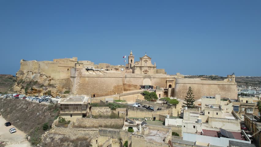 The Cittadella is a historic citadel located in the center of Victoria (Rabat) on the Maltese island of Gozo