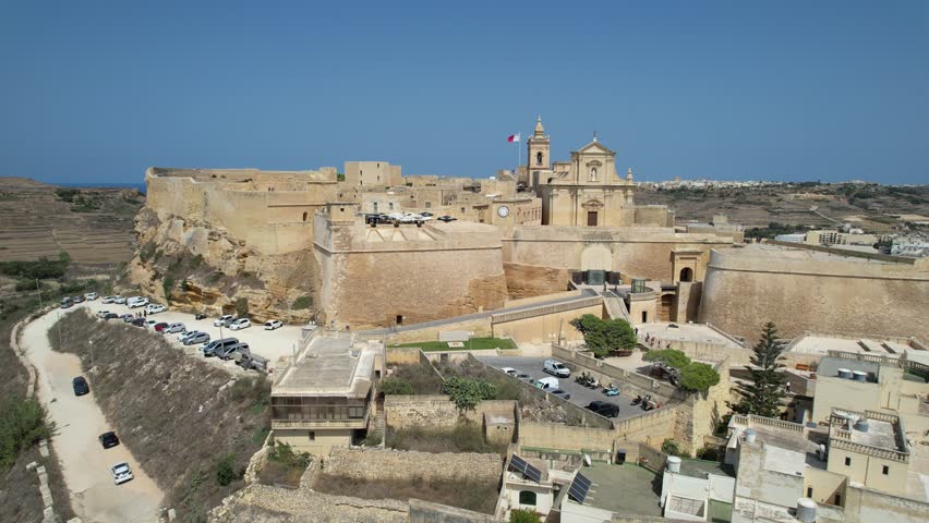 The Cittadella is a historic citadel located in the center of Victoria (Rabat) on the Maltese island of Gozo
