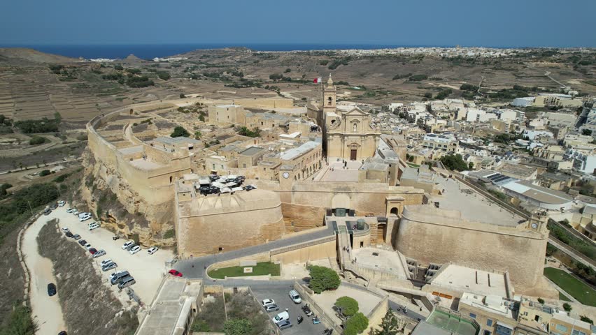 The Cittadella is a historic citadel located in the center of Victoria (Rabat) on the Maltese island of Gozo