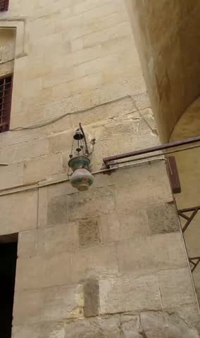 pigeons in a historical mosque