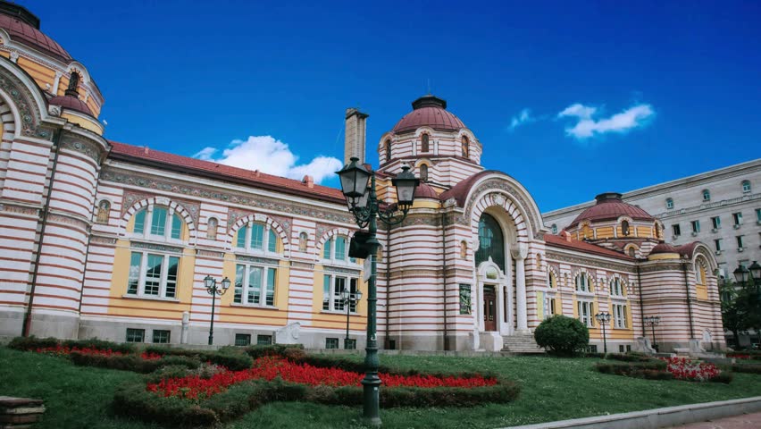 Sofia Historical Museum, ex. Central Mineral Baths. Sofia is the capital and largest city of Bulgaria.SOFIA, BULGARIA - Regional History Museum - Sofia (until 2016 Museum of the History o