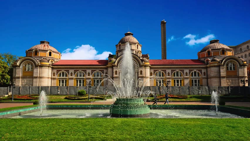 Sofia, Bulgaria  Sofia Historical Museum, former Central Mineral Baths in Sofia, Bulgaria Sofia Historical Museum, ex. Central Mineral Baths. 
is the capital and largest city of Bulgaria.