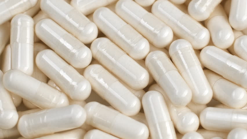 Zoom frame white capsules, rotation