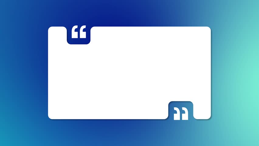 Quote Box or message box Animation, Bold Speech Bubble or message pop up Overlay, Lower Thirds, Titles, and Inspirational Message Overlays