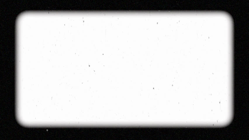 Vintage film strip background. Old TV grain texture or noisy frame with scratches and dirt stains for overlay effect. Motion design with alpha channel. Realistic graphic animated footage
