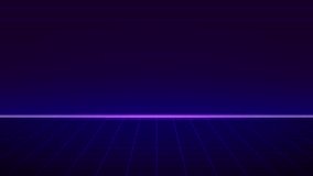 Futuristic technology background grid glowing neon line pattern animation virtual game cyber internet illustration video - Powered by Shutterstock - Get 15% off with code: PIKWIZARD15