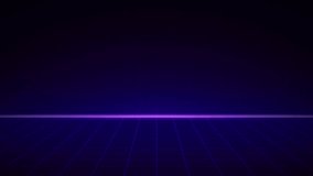 Futuristic technology background grid glowing neon line pattern animation virtual game cyber internet illustration video - Powered by Shutterstock - Get 15% off with code: PIKWIZARD15