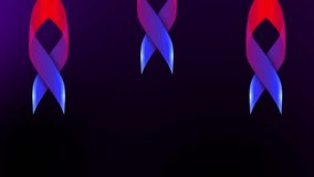 3D twirling ribbon animation with a dark dynamic background and hypnotic abstract design smooth motion graphics flowing movement visual effects vibrant patterns art colours purple blue red - Powered by Shutterstock - Get 15% off with code: PIKWIZARD15