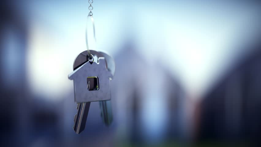 New Home Keychain Animation | House Symbol Key Loop - Powered by Shutterstock - Get 15% off with code: PIKWIZARD15