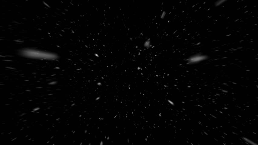 Snow Storm Blizzard Toward Camera – Realistic Snow Overlay Loop – Motion Graphic Background