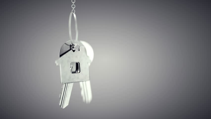 New Home Keychain Animation | House Symbol Key Loop - Powered by Shutterstock - Get 15% off with code: PIKWIZARD15