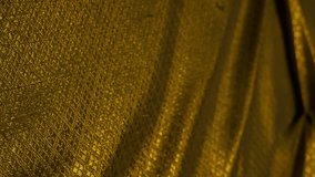 Abstract Golden Mesh Fabric Texture with Flowing Folds - Luxurious Shimmering Material Background - Powered by Shutterstock - Get 15% off with code: PIKWIZARD15