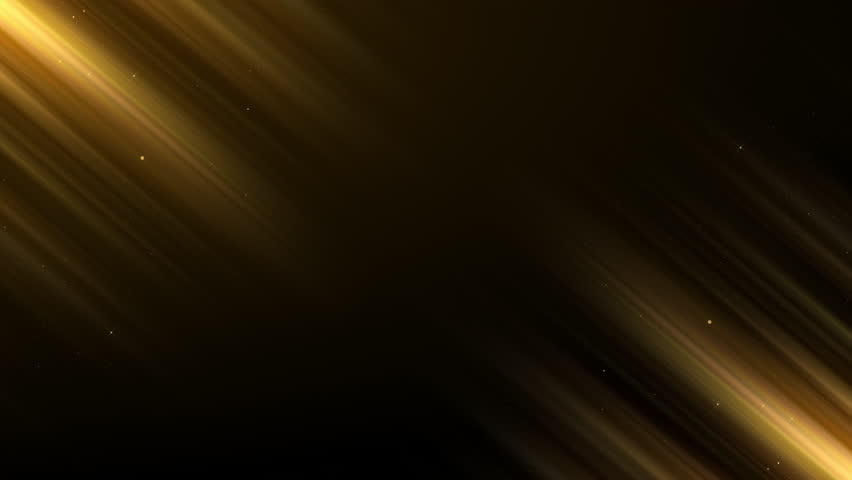 Golden Light Rays Particles Gold Awards Trailer Titles Cinematic Openers Luxury Intro Background Loop