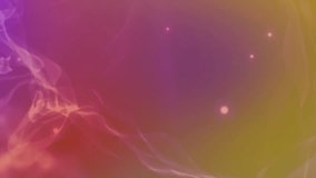 Beautiful abstract animation with colorful light waves and glowing particles. Ideal for motion graphics, digital art, and elegant visual designs. - Powered by Shutterstock - Get 15% off with code: PIKWIZARD15
