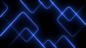 abstract glowing neon lines in cyan for music DJ party vibrant abstract background featuring dynamic neon line patterns in shades . Neon blue laser lines animation with black background. - Powered by Shutterstock - Get 15% off with code: PIKWIZARD15