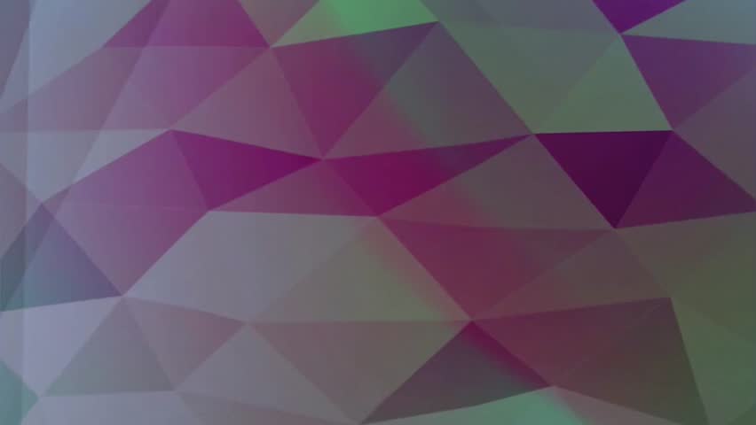 A smooth geometric polygon background animation with soft gradient colors of pink, purple, and green. Perfect for modern video projects, motion design, and digital presentations.