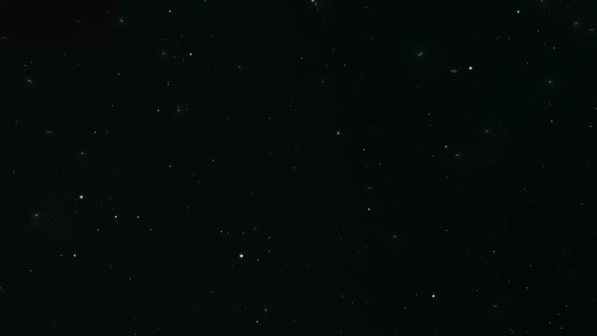 4k Falling Glittery Stars in Space