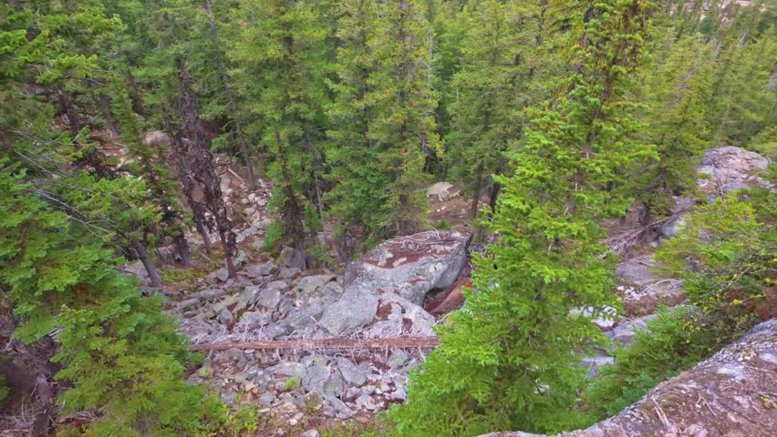 Majestic peaks of the Cascade Range rise in the Okanogan-Wenatchee National Forest, offering a spectacular vista