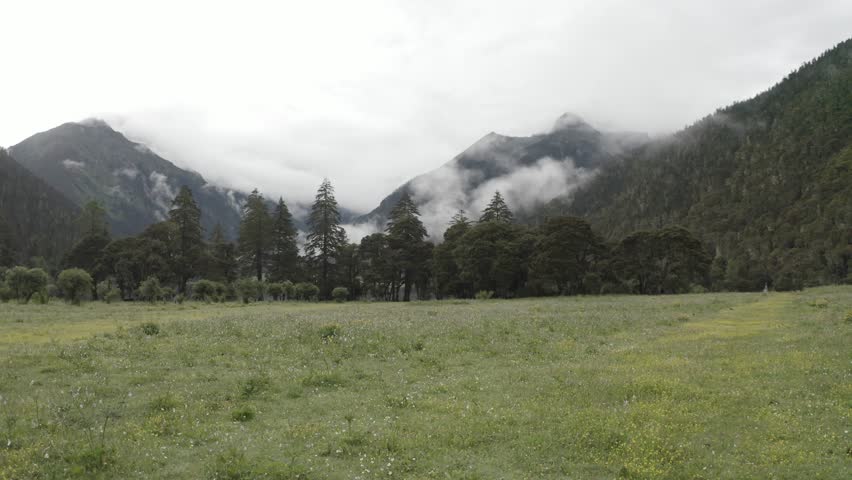 Western Sichuan in 4K Aerial Views of Mountains, Lakes and Clouds