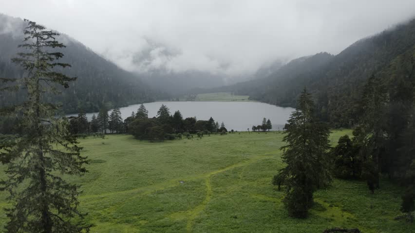 Western Sichuan in 4K Aerial Views of Mountains, Lakes and Clouds