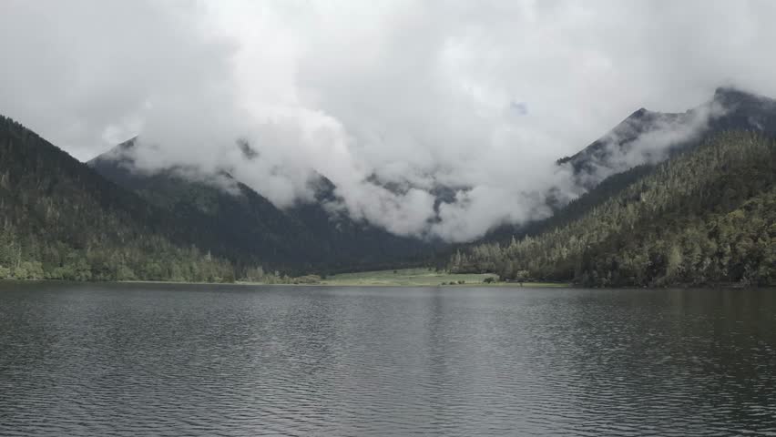 Western Sichuan in 4K Aerial Views of Mountains, Lakes and Clouds