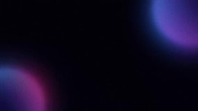 Abstract gradient glowing blue, violet and pink spheres with noise texture, looping animated background - Powered by Shutterstock - Get 15% off with code: PIKWIZARD15