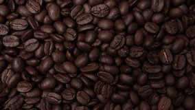 Slow motion coffee beans, brown roasted coffee bean ingredients coffee drinks  - Powered by Shutterstock - Get 15% off with code: PIKWIZARD15