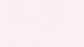 Soft pastel pink background with delicate, transparent floating bubble patterns, creating a dreamy, ethereal texture perfect for serene design projects and animated visual overlays - Powered by Shutterstock - Get 15% off with code: PIKWIZARD15