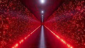 Blinking red lights illuminating sleek server racks lining pristine data center corridor, showcasing cutting edge digital infrastructure and technological innovation - Powered by Shutterstock - Get 15% off with code: PIKWIZARD15