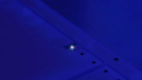 Red and green leds blinking across blue circuit board, highlighting intricate electronic components with futuristic technological patterns and luminous digital signals - Powered by Shutterstock - Get 15% off with code: PIKWIZARD15