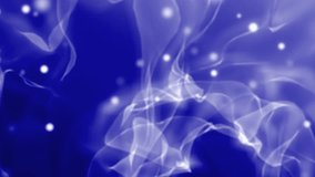 Smooth flowing blue abstract waves and glowing light particles - Powered by Shutterstock - Get 15% off with code: PIKWIZARD15