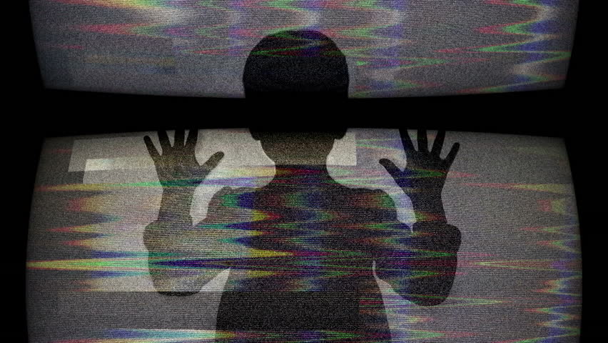 Silhouette of Child Behind Screen With White Mask Creates Mystery And Fear - Powered by Shutterstock - Get 15% off with code: PIKWIZARD15