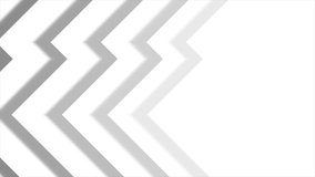 Black white zigzag minimal stripes technology abstract background. Seamless looping futuristic geometric motion design. Video animation Ultra HD 4K 3840x2160 - Powered by Shutterstock - Get 15% off with code: PIKWIZARD15