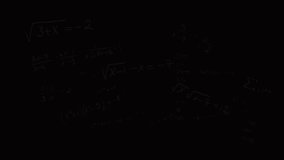 Animation of mathematical symbols and geometric shapes over digital pattern background. Mathematics, geometry, technology, abstract, calculation, science - Powered by Shutterstock - Get 15% off with code: PIKWIZARD15