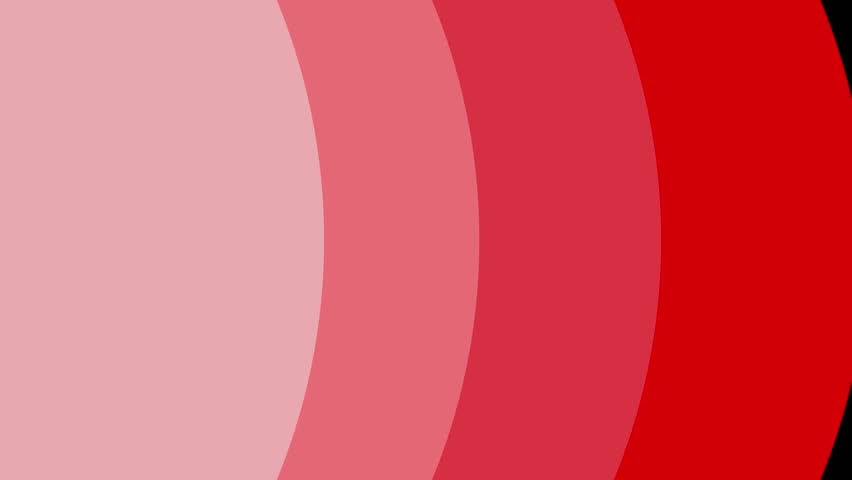 Abstract Multi-Color Circles Sliding and Wiping Transition with Dynamic Motion Graphics Element