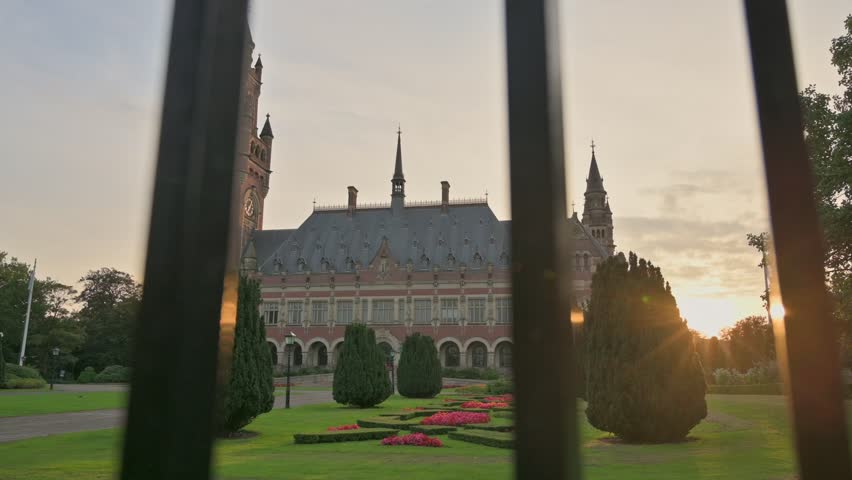 The Peace Palace in The Hague (Netherlands)