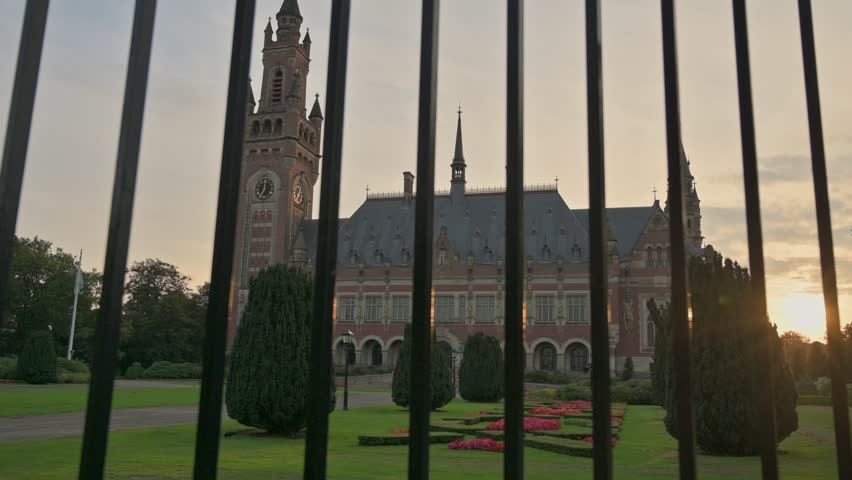 The Peace Palace in The Hague (Netherlands)