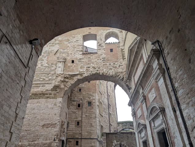 View of the historic center in Perugia, Umbria