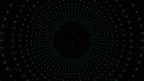 Animated vpn logo with shield and padlock on black background with dots virtual private network security connection concept cyber security technology - Powered by Shutterstock - Get 15% off with code: PIKWIZARD15