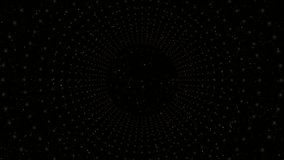 Animated vpn logo with shield and padlock on black background with dots virtual private network security connection concept cyber security technology - Powered by Shutterstock - Get 15% off with code: PIKWIZARD15